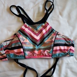 Xhilaration high neck bikini top